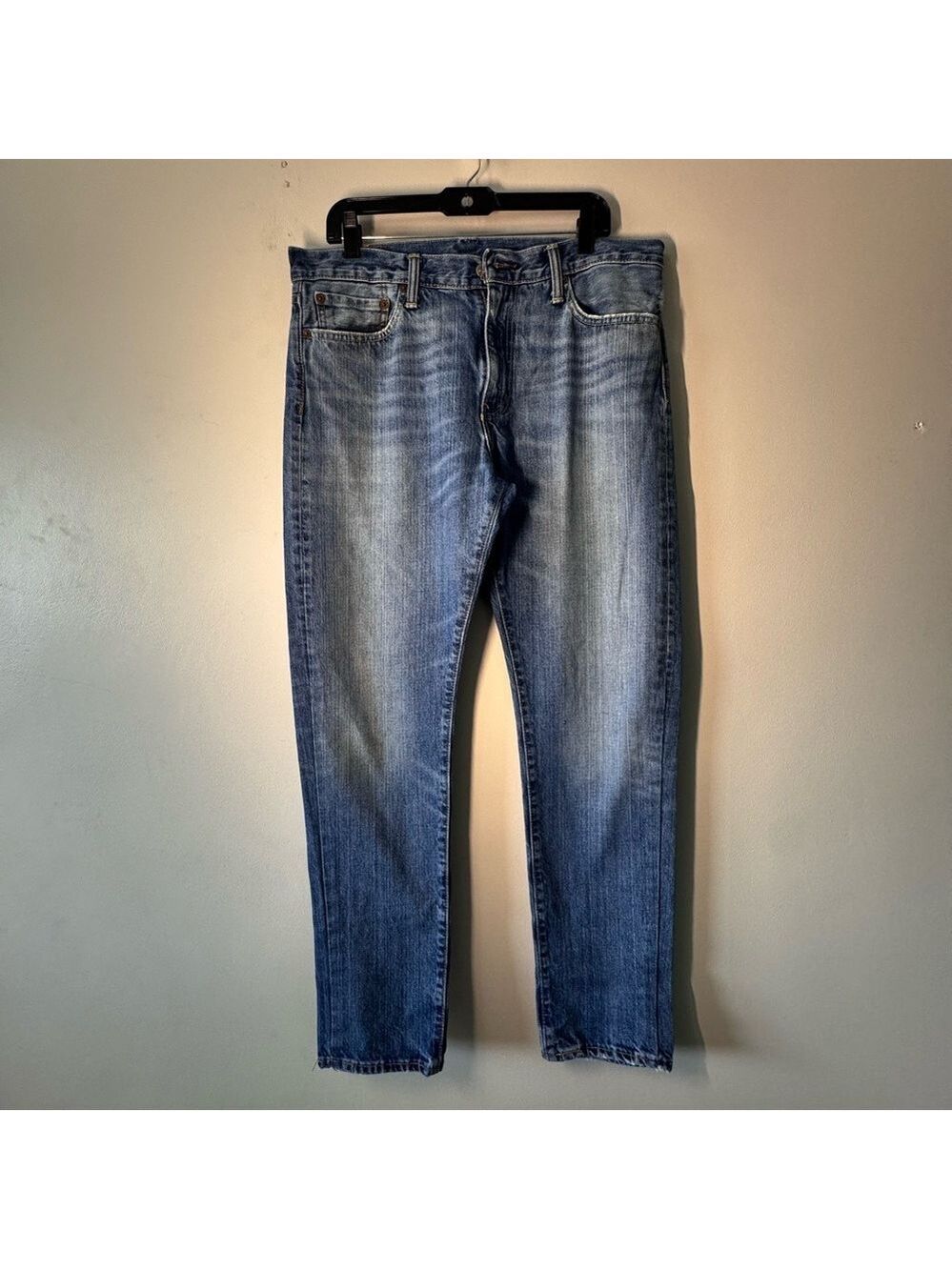 Levi's 504 Men's Straight Blue Jeans size 34